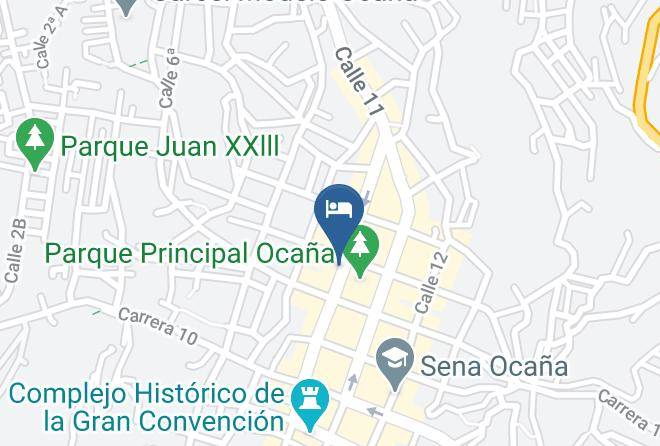 Ocana - Hotel Hacaritama Maps