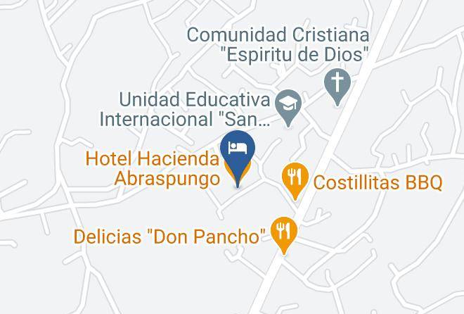 Riobamba - Hotel Hacienda Abraspungo Maps