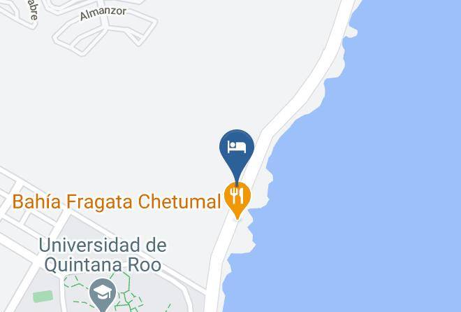 Othon P Blanco - Hotel Hacienda Bahia Maps