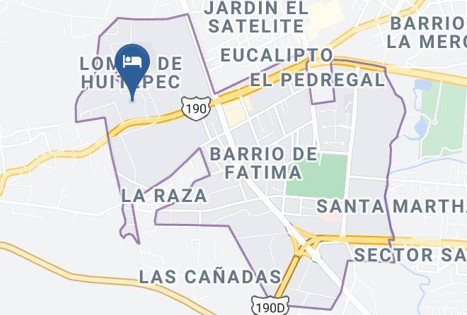 San Cristobal De Las Casas - Hotel Hacienda Club La Diligencia Maps