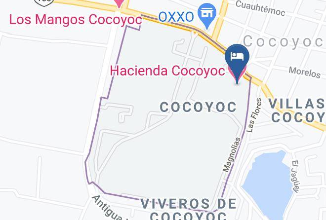 Yautepec - Hacienda Cocoyoc Maps