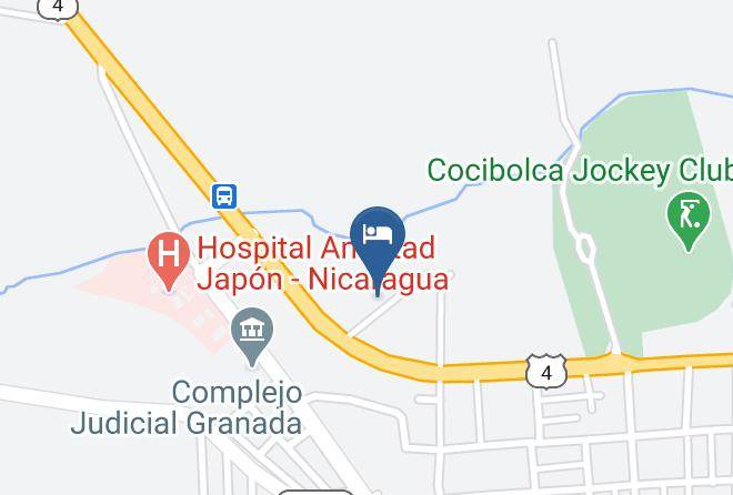 Granada - Hotel Hacienda Colonial Maps
