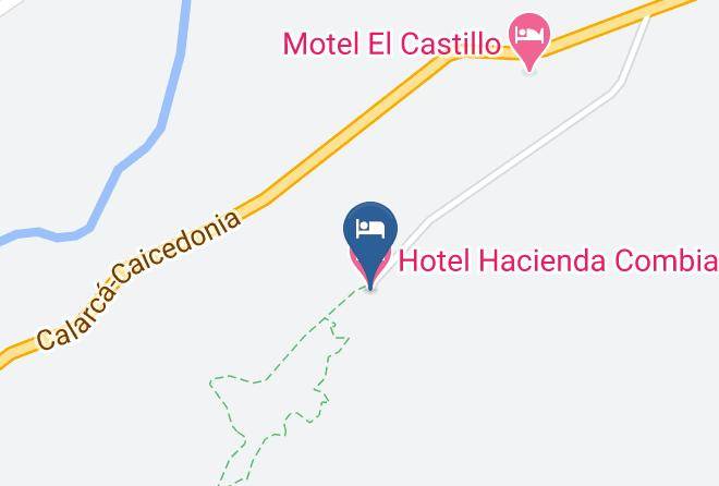 Hotel Hacienda Combia Map