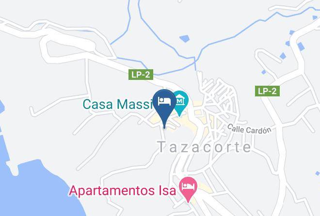 Santa Cruz De Tenerife - Hotel Hacienda De Abajo Maps