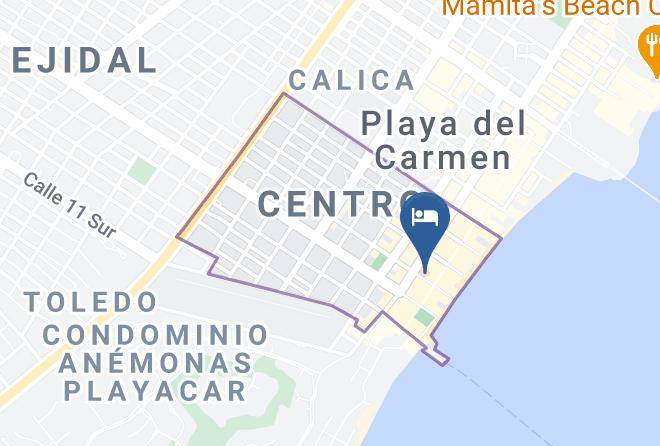 Solidaridad - Hotel Hacienda Del Caribe Maps