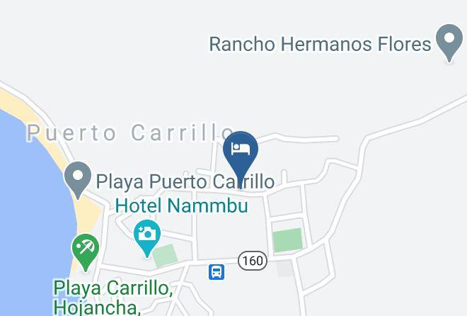 Hojancha - Hotel Hacienda Del Mar Maps