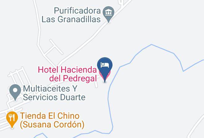 Zacapa - Hotel Hacienda Del Pedregal Maps