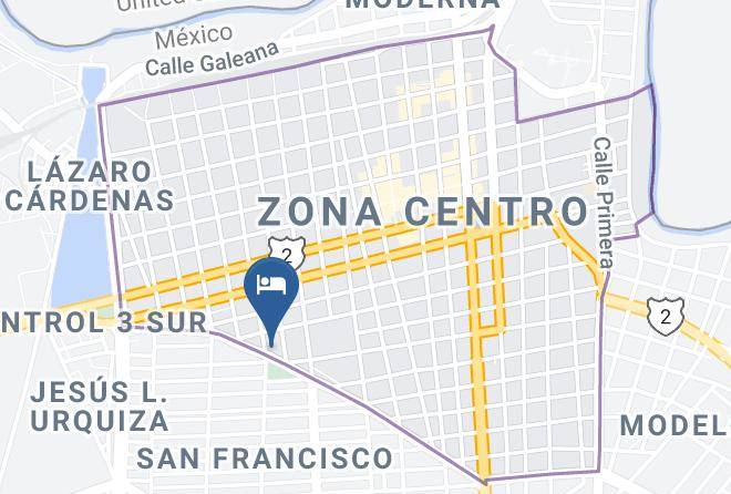 Matamoros Municipality - Hotel Hacienda Del Viejo Maps
