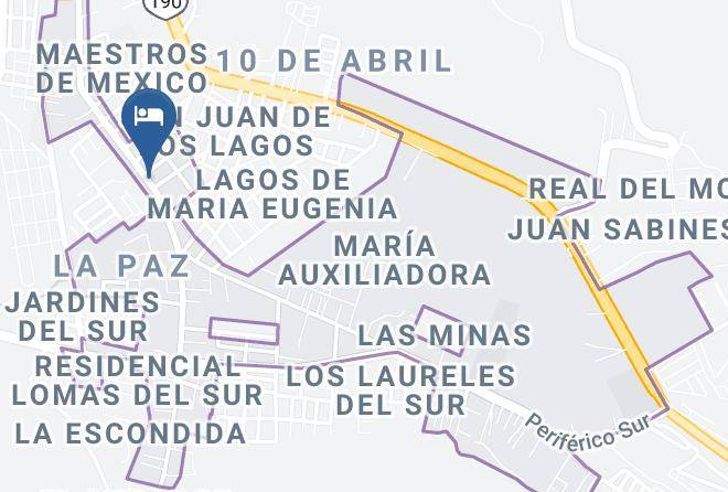 San Cristobal De Las Casas - Hotel Hacienda Don Juan Maps