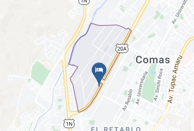 Comas - Hotel Hacienda Lima Norte Maps