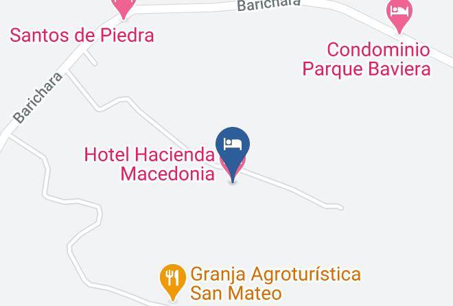 Barichara - Hotel Hacienda Macedonia Maps