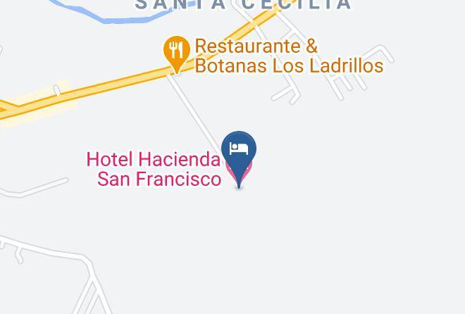 Chiapa Dezo - Hotel Hacienda San Francisco Maps