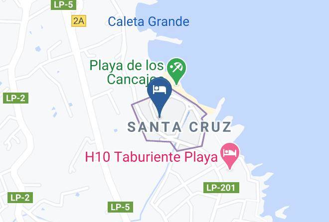 Santa Cruz De Tenerife - Hotel Hacienda San Jorge Maps