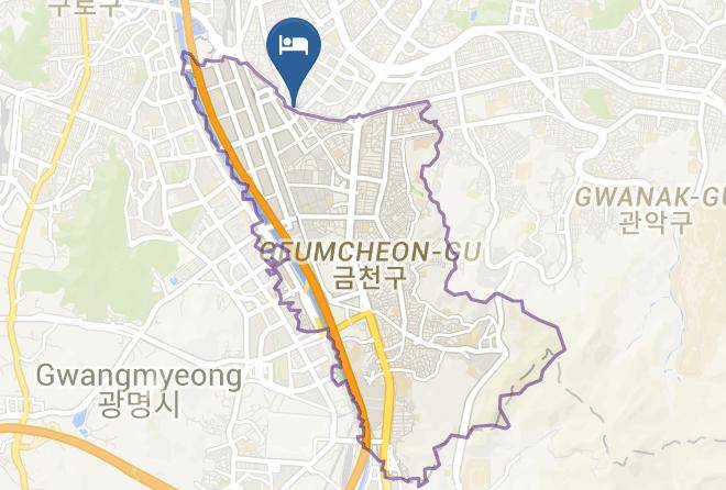 Geumcheongu - Hotel Haedamchae Gasan Maps