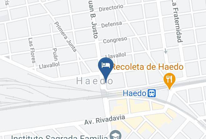 Mariano J Haedo - Hotel Haedo Maps