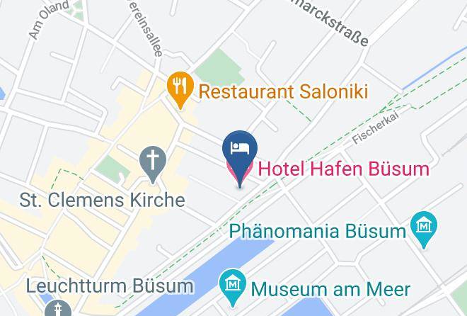 Dithmarschen - Hotel Hafen Busum Maps