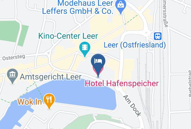Leer - Hotel Hafenspeicher Maps