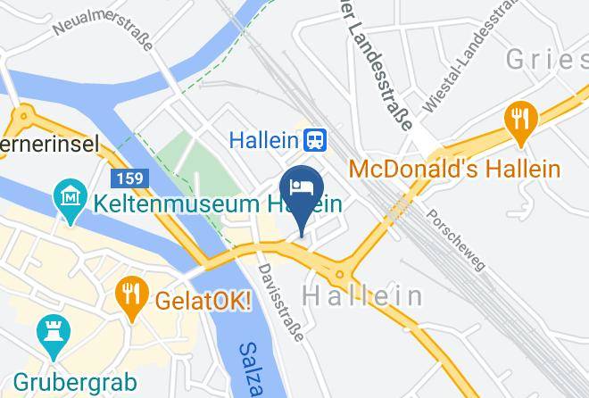 Hallein - Hotel Hafnerwirt Maps