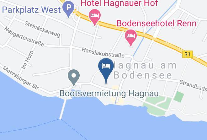 Bodenseekreis - Hotel Hagnauer Seeperle Maps
