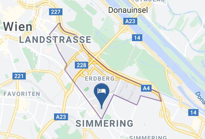 Vienna Simmering - Hotel Hahn Maps
