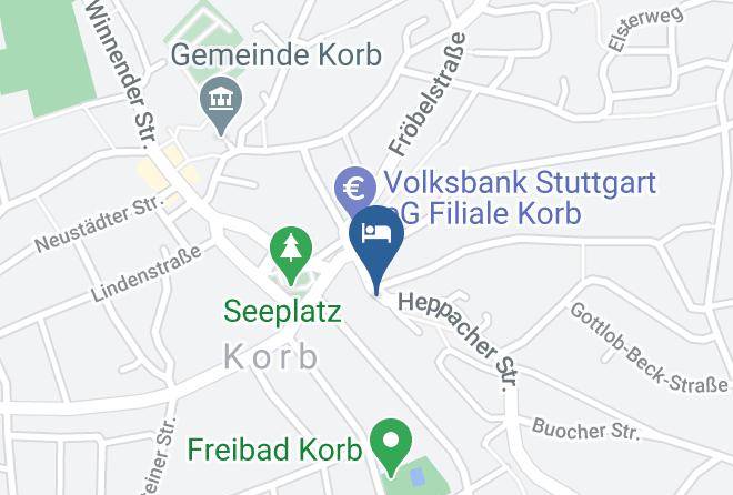 Rems Murr Kreis - Hotel Hahnen Maps