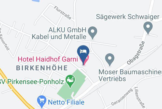 Hotel Haidhof Garni Map