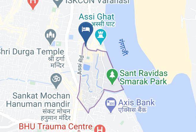 Varanasi - Hotel Haifa Maps