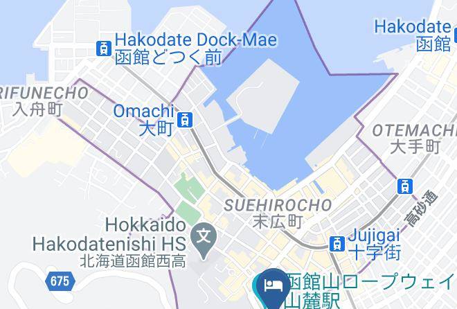 Hotel Hakodateyama Map