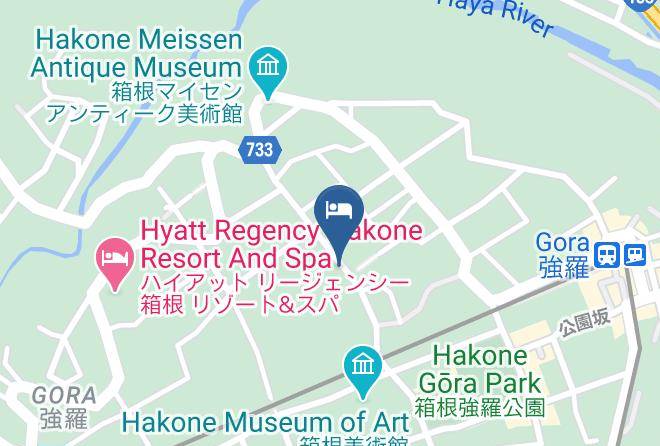 Hotel Hakone Terrace Map