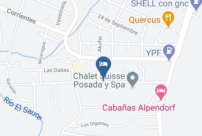 Calamuchita Department - Hotel Halcon Maps