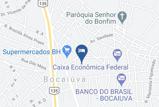 Bocaiuva - Hotel Halifil Maps