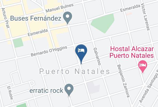 Ultima Esperanza Province - Hotel Hallef Maps