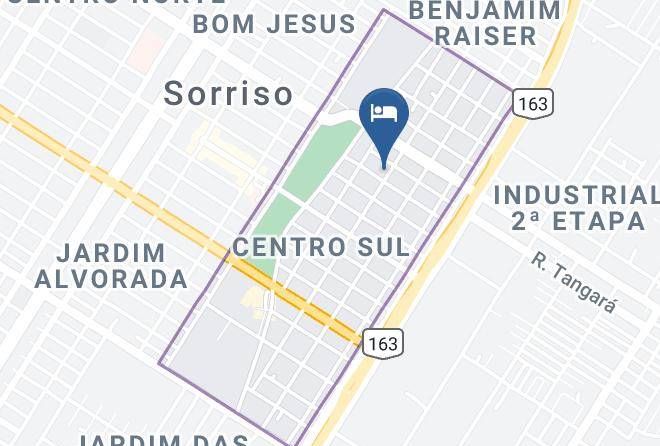 Sorriso - Hotel Halley Maps