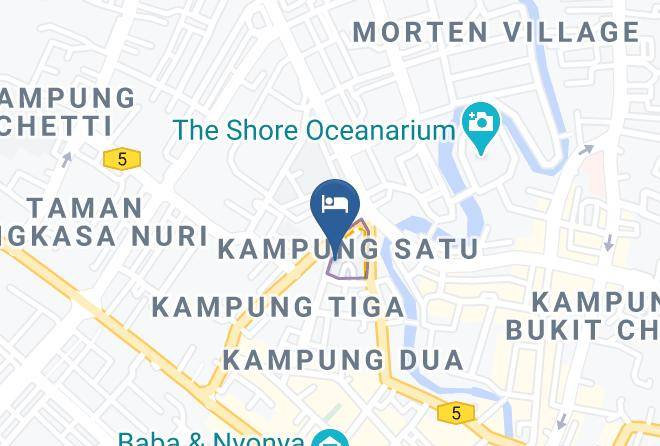 Melaka Tengah - Hotel Hallmark Leisure Maps