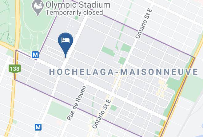 Montreal - Hotel Halte Galerie Maps