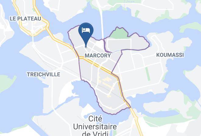 Abidjan - Hotel Hamanieh Maps