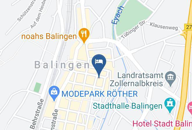 Hotel Hamann Business & Holiday Map