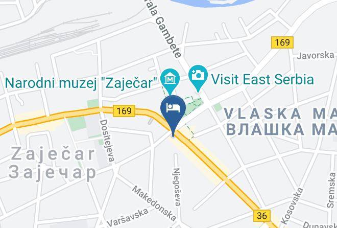 Zajecar District - Hotel Hamburg Maps
