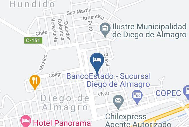 Chanaral Province - Hotel Hambyll Maps