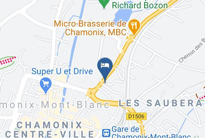 Haute Savoie - Hotel Hameau Albert 1er Maps