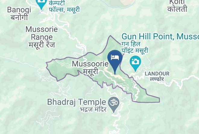 Mussoorie - Hotel Hamers International Maps