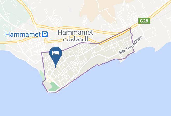 Tunisia - Hotel Hamilton Kaly Center Maps