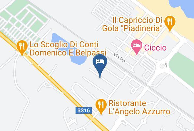 Rimini - Hotel Hamilton Maps