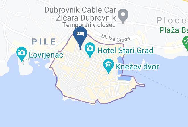Hotel Hamlet Map - Dubrovnik Neretva - Dubrovnik