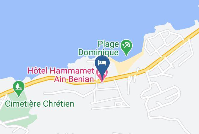Algeria - Hotel Hammamet Alger Maps