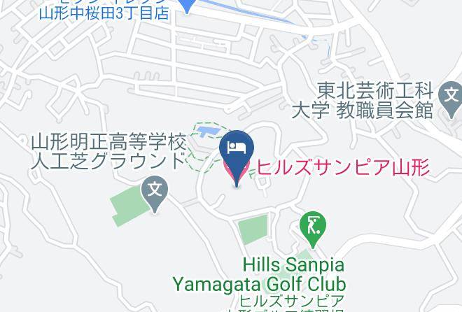 Hotel Hammond Takamiya Map