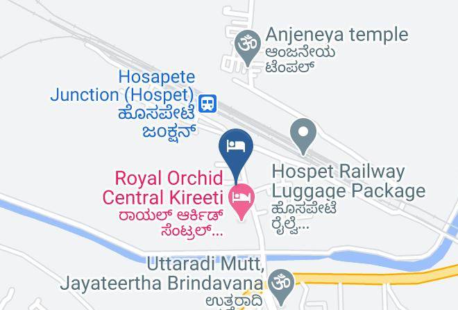 Hospet - Hotel Hampi International Maps