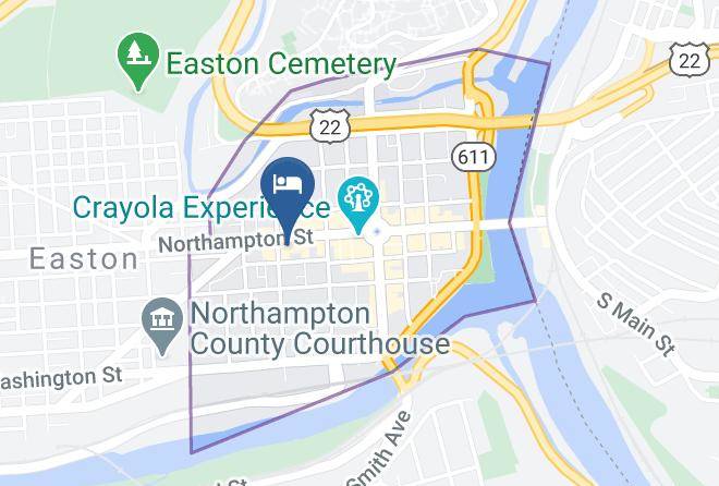Northampton - Hotel Hampton Maps