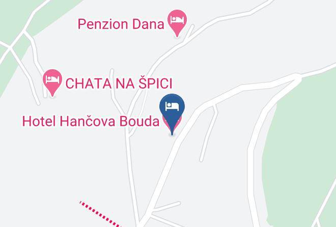 Semily - Hotel Hancova Bouda Maps