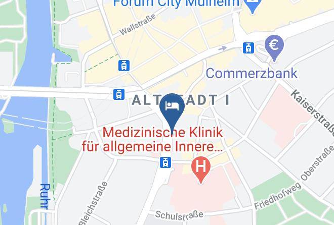 Mulheim An Der Ruhr - Hotel Handelshof Maps